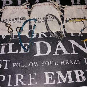 PURAVIDA BRACELETS 4 FOR $15